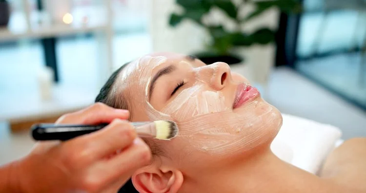 Acne-focused facial treatment